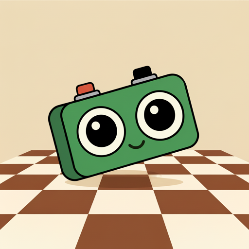 Tock Chess app icon — a friendly green chess clock on a board